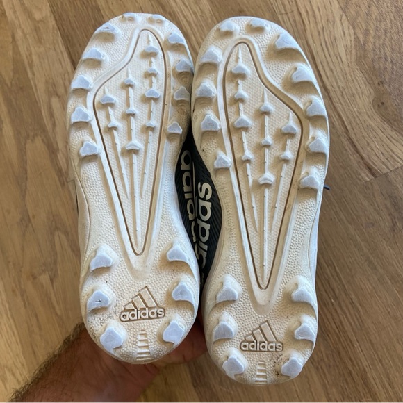 Adidas Lace Up Cleats Size 1 - Picture 5 of 8